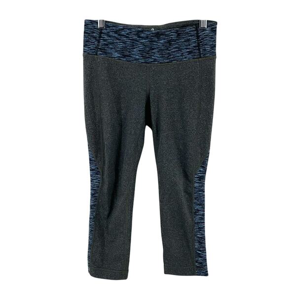 Athleta Splits Revelation Capris Workout Yoga Pilates Womens Small - Picture 1 of 6